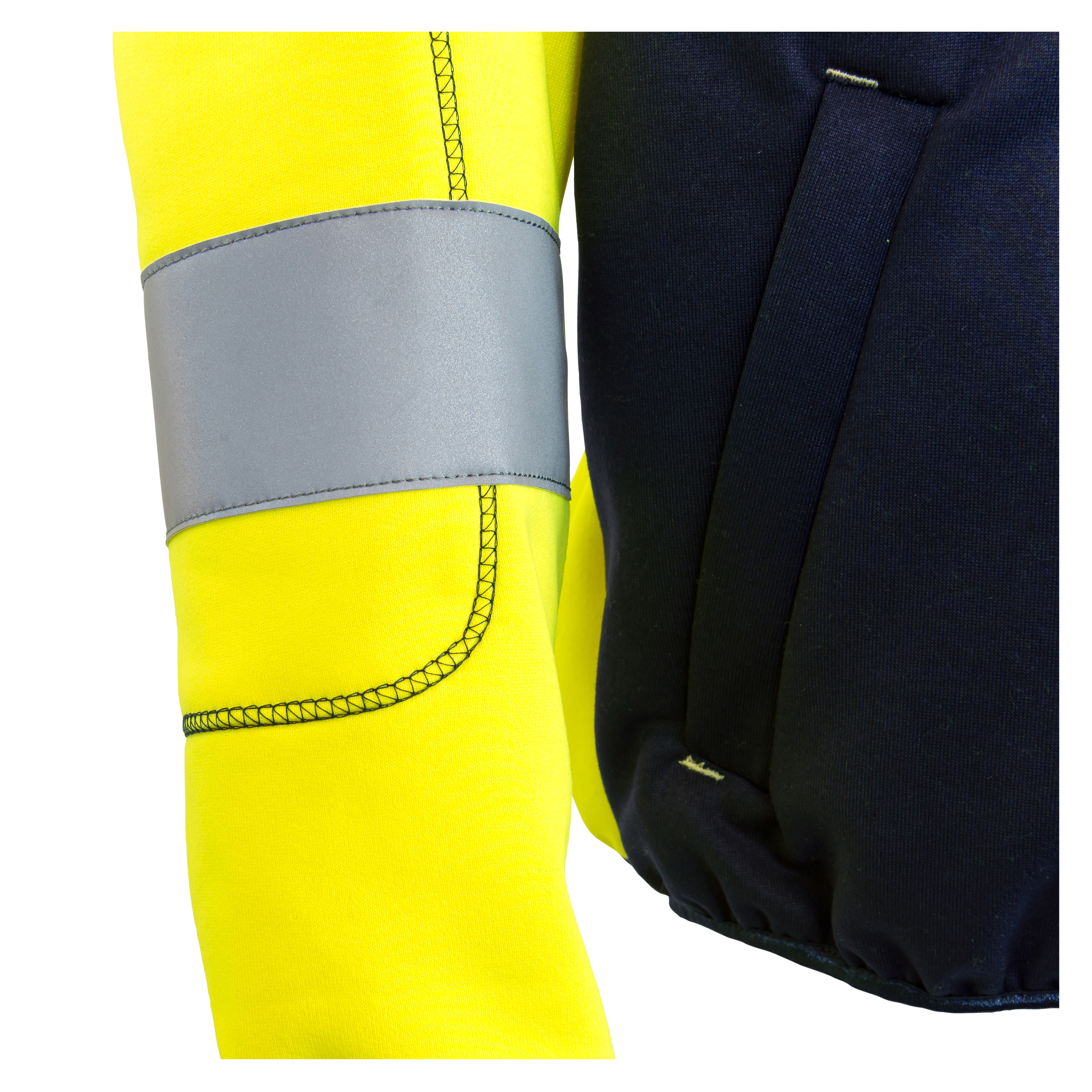 Rescuewear Sweatjacke HiVis Klasse 2 Fluor Gelb | 33350 - Ressiv Safety ...